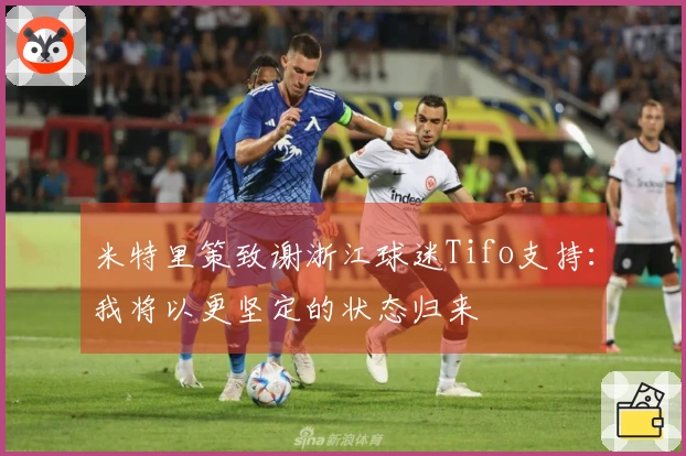 米特里策致谢浙江球迷Tifo支持：我将以更坚定的状态归来